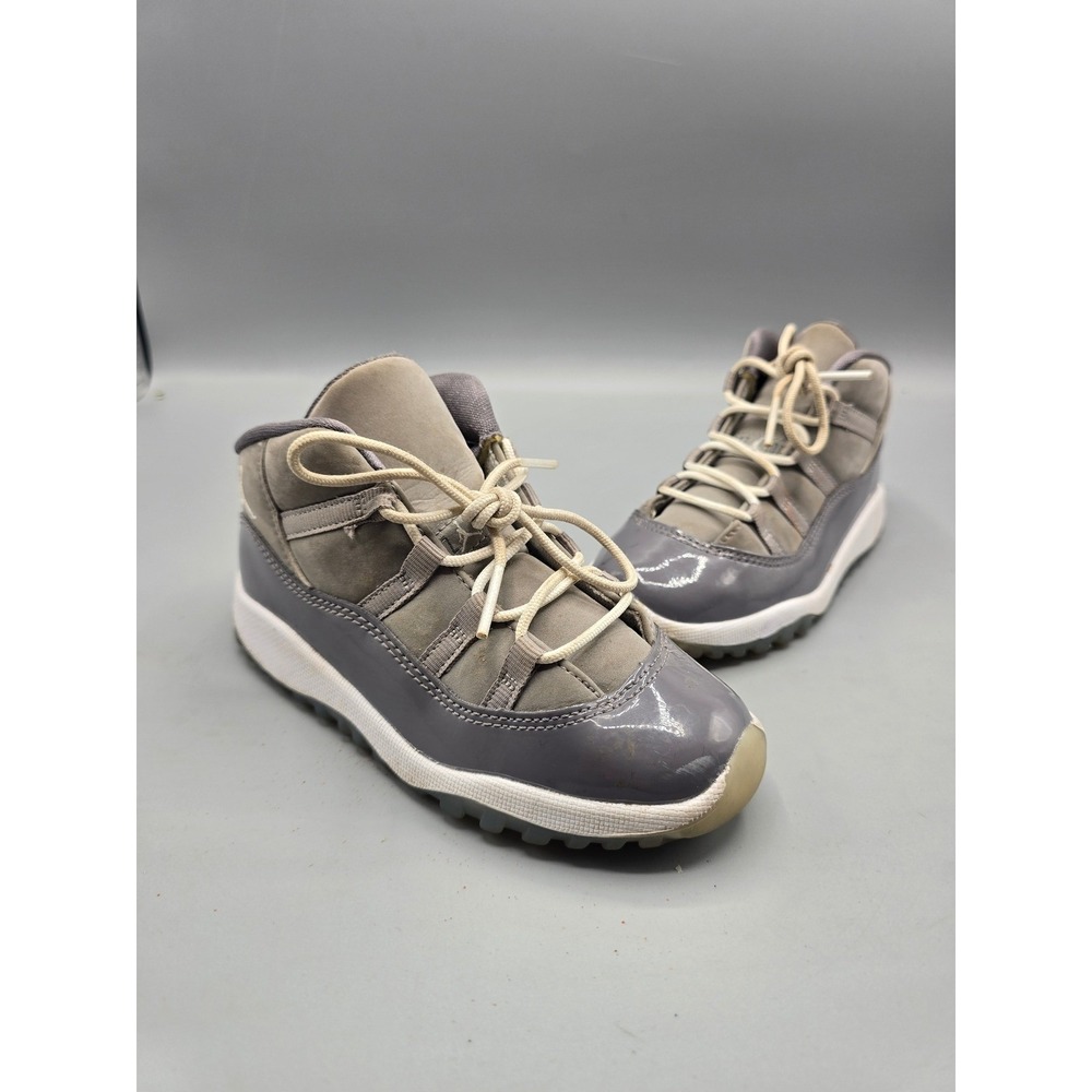 Jordan 11 Retro Cool Grey Toddler Youth Mid Top Sneakers Grey White 10C‎